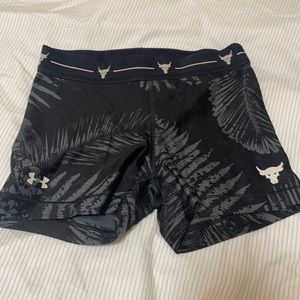 The Rock Under Armour spandex